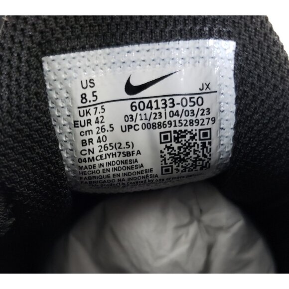 Nike Air Max Plus Tn Mens Sneakers Black Mesh Leather Size 8.5 - Picture 6 of 12